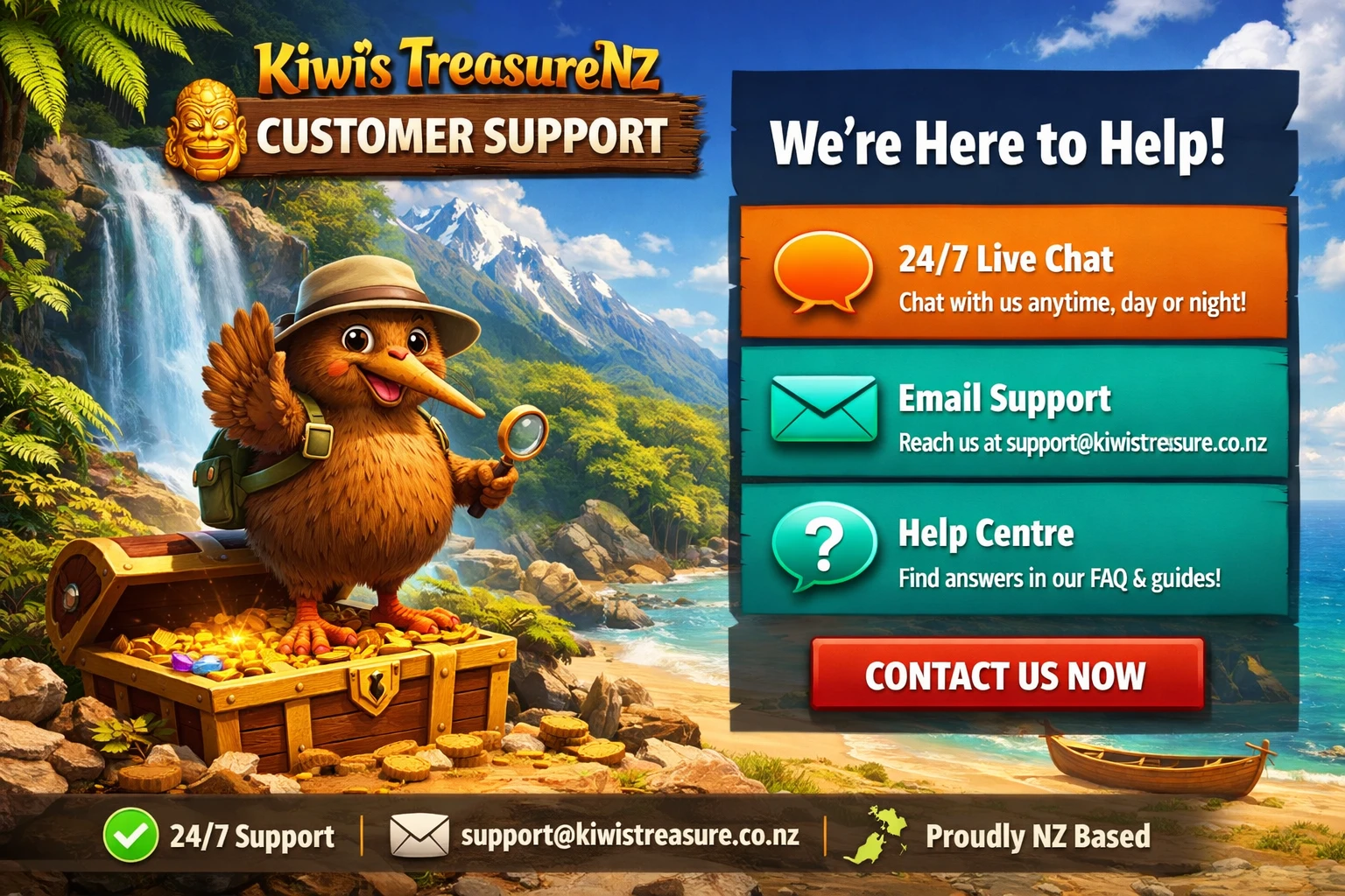 Kiwi's Treasure visual 1